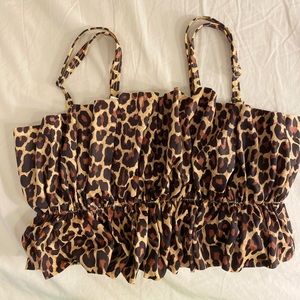 Kortni Jeane oversized ruffle top